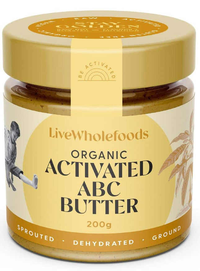 LIVE WHOLEFOODS ABC BUTTER ORGANIC ACTIVATED 200G