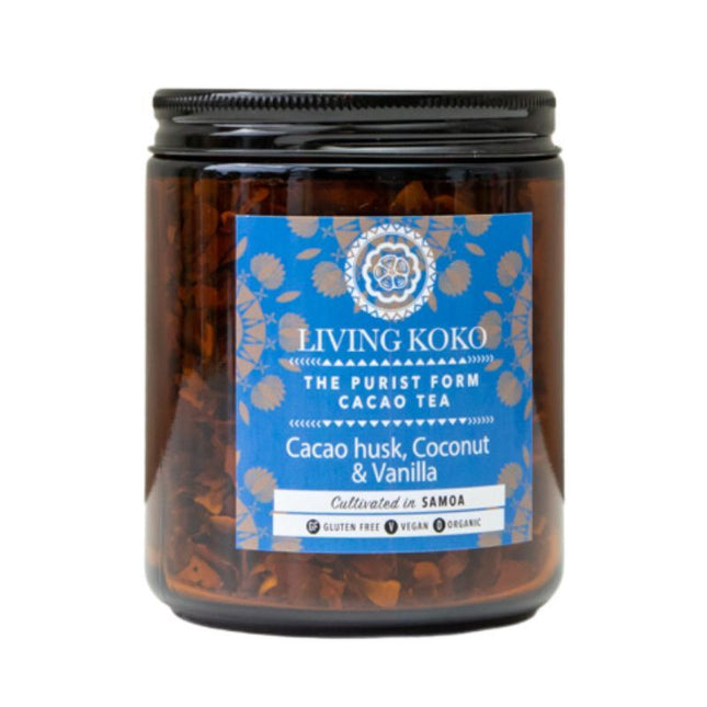 LIVING KOKO CACAO, COCONUT & VANILLA TEA 60G