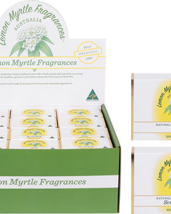 LEMON MYRTLE FRAGRANCES Soap Mixed Plain & Exfoliant 48x100g | Body Scrub