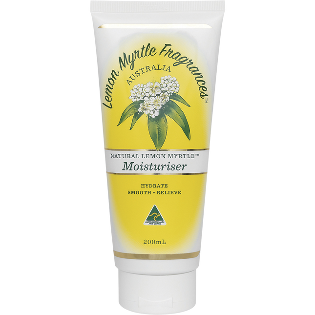 Lemon Myrtle Fragrances Moisturiser 200ml