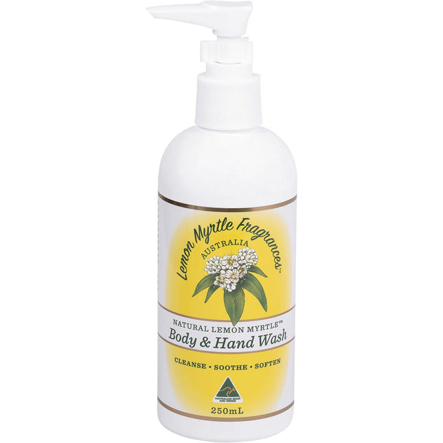 LEMON MYRTLE FRAGRANCES Body & Hand Wash 250ml