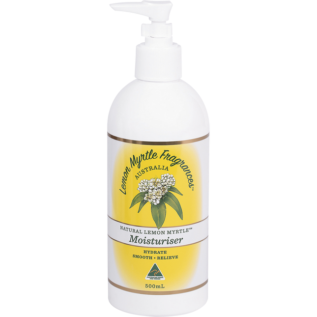 Lemon Myrtle Fragrances Moisturiser 500ml