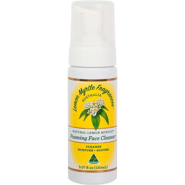Lemon Myrtle Fragrances Foaming Face Cleanser 150ml