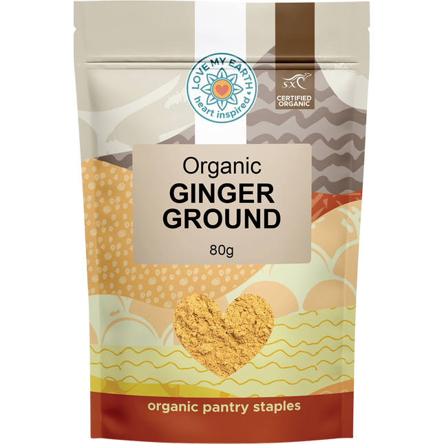 Love My Earth Organic Ground Ginger 80g