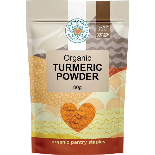 Love My Earth Organic Turmeric Powder 80g
