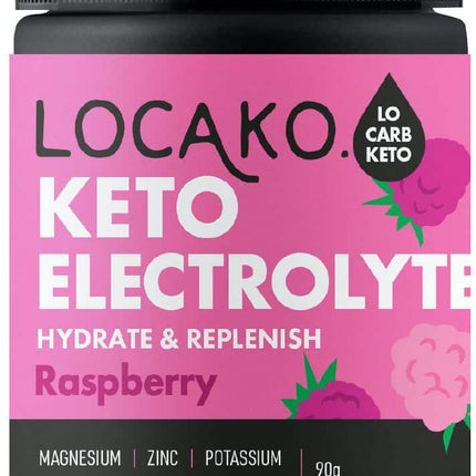 LOCAKO KETO ELECTROLYTES RASPBERRY 90G