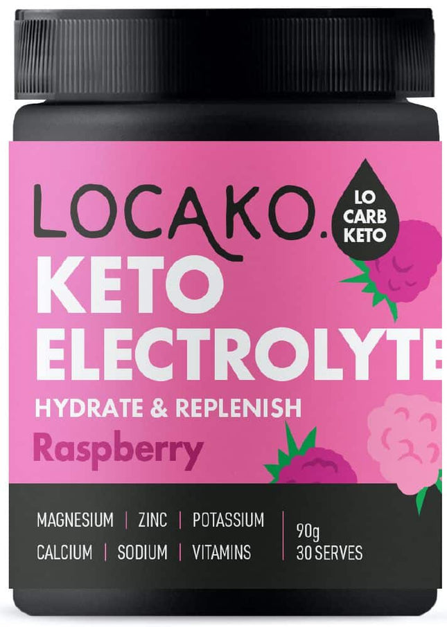 LOCAKO KETO ELECTROLYTES RASPBERRY 90G