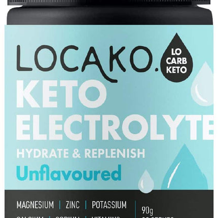 LOCAKO KETO ELECTROLYTES NATURAL 90G