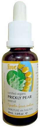 LOVE OILS ORGANIC PRICKLY PEAR SEED OIL 30ML