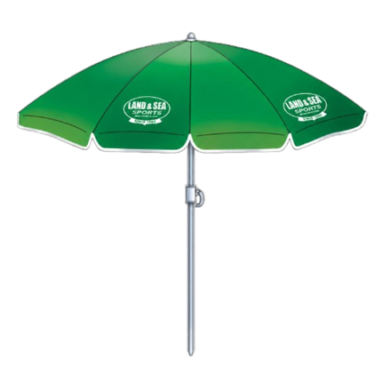 Land & Sea Green Beach Umbrella