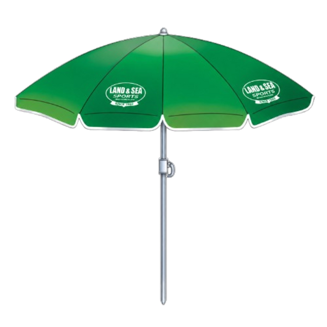 Land & Sea Green Beach Umbrella