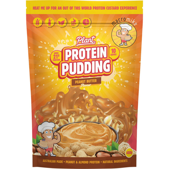 MACRO MIKE - Plant Protein Pudding Choc Peanut Truffle Fudge