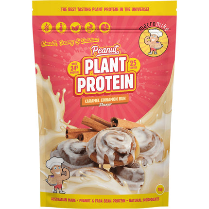 MACRO MIKE - Peanut Plant Protein Caramel Cinnamon Bun