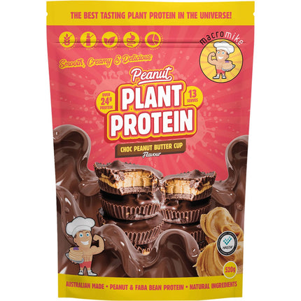 MACRO MIKE - Peanut Plant Protein Choc Peanut Butter Cup