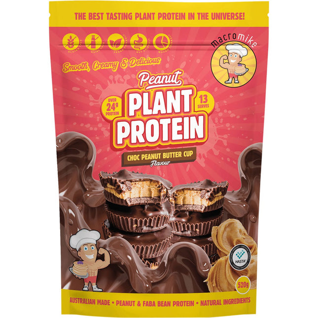 MACRO MIKE - Peanut Plant Protein Choc Peanut Butter Cup