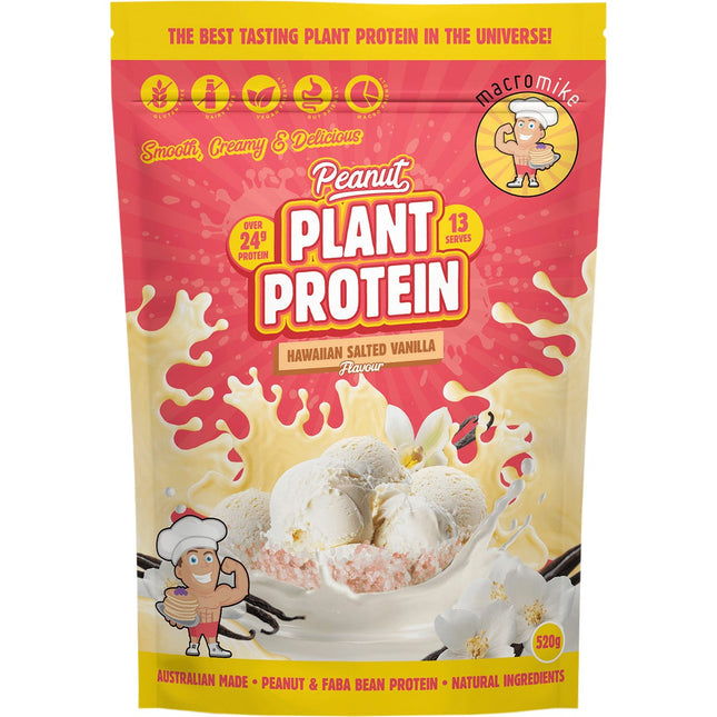 MACRO MIKE - Peanut Plant Protein Hawaiian Salted Vanilla