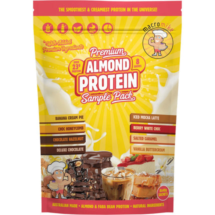 MACRO MIKE - Premium Almond Protein Sample Pack