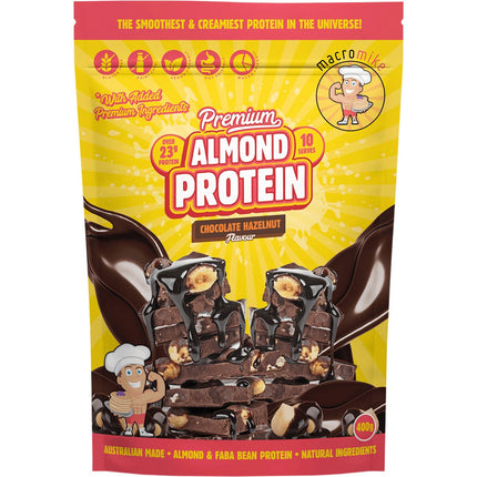 MACRO MIKE - Premium Almond Protein Chocolate Hazelnut
