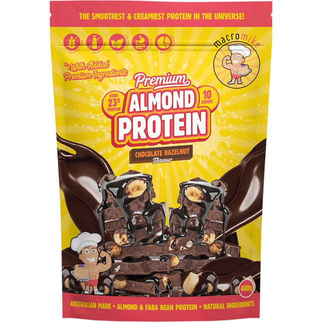 MACRO MIKE - Premium Almond Protein Chocolate Hazelnut