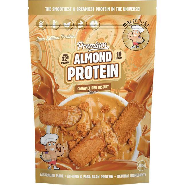 MACRO MIKE - Premium Almond Protein Caramelised Biscuit