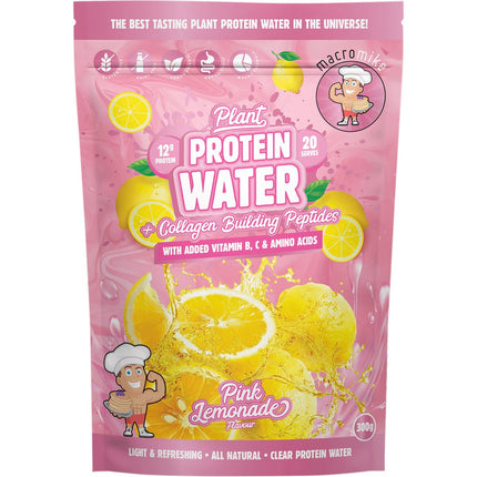 MACRO MIKE - Plant Protein Water Pink Lemonade