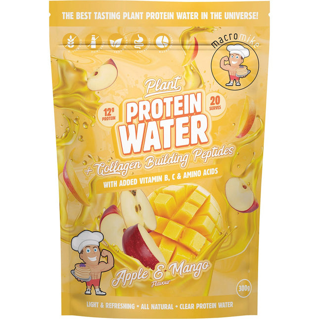MACRO MIKE - Plant Protein Water Apple & Mango
