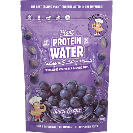 MACRO MIKE - Plant Protein Water Juicy Grape