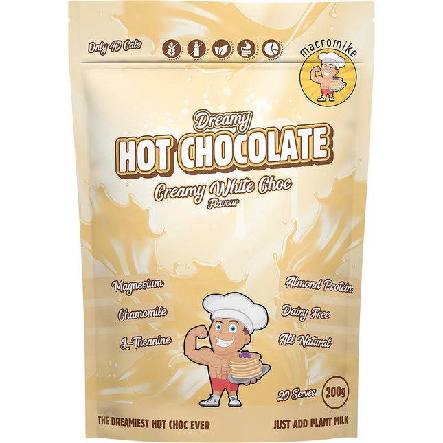 MACRO MIKE - Dreamy Hot Chocolate Creamy White Choc - 200g