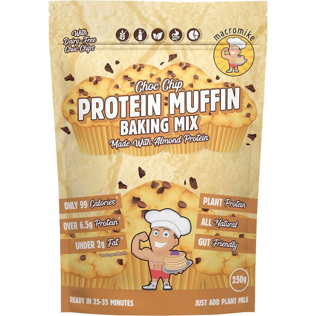 MACRO MIKE - Protein Muffin Baking Mix Choc Chip - 250g