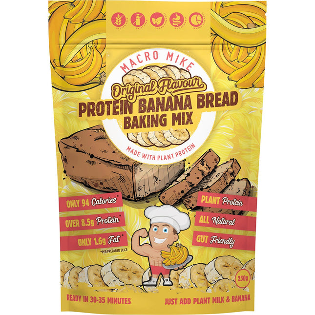 MACRO MIKE - Protein Banana Bread Baking Mix