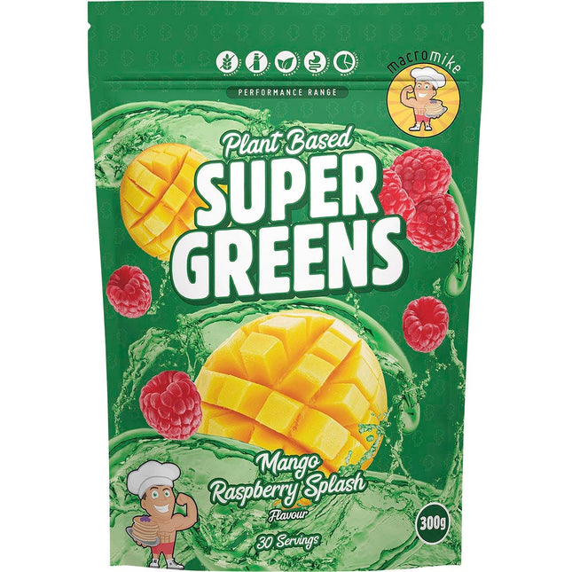 MACRO MIKE - Super Greens Mango Raspberry Splash