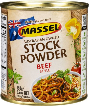 MASSEL STOCK POWDER BEEF STYLE G/F 168G