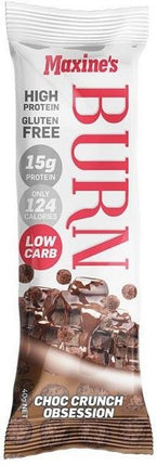 MAXINE’S BURN BAR CHOC CRUNCH OBSESSION 12X40G