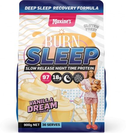 MAXINES SLEEP PROTEIN POWDER VANILLA DREAM G/F 900G POUCH