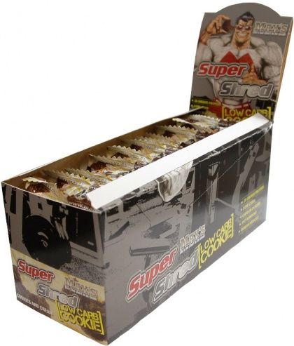 MAX’S SUPERSHRED COOKIE COOKIES & CREAM 12X75G