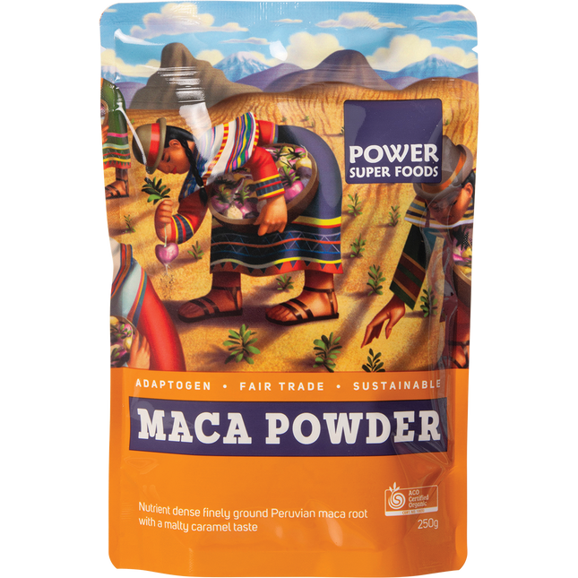 Power Super Foods Certified Organic Maca Powder 250g