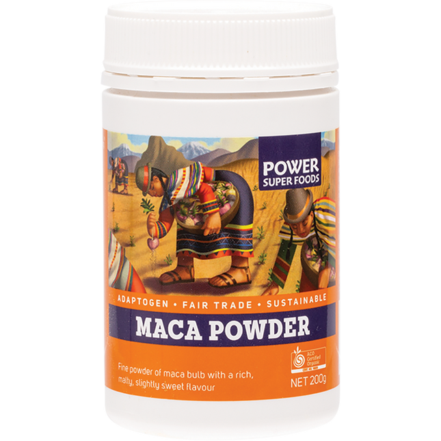 Power Super Foods Certified Organic Maca Powder 200g