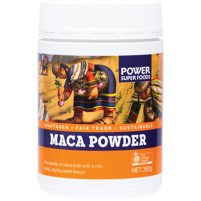 Power Super Foods Certified Organic Maca Powder 350g