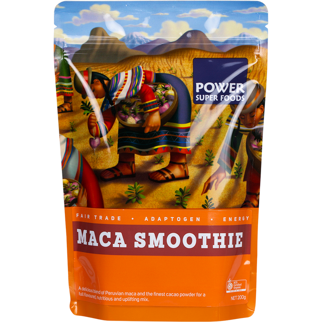 Power Super Foods Maca & Cacao Certified Organic 200g