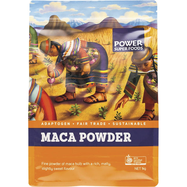 Power Super Foods - Maca Powder Certified Organic