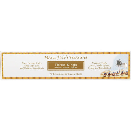 MARCO POLO'S TREASURES Incense Sticks Three Kings 10pk | Home Fragrance
