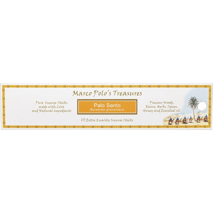 MARCO POLO'S TREASURES Incense Sticks Palo Santo 10pk | Tea