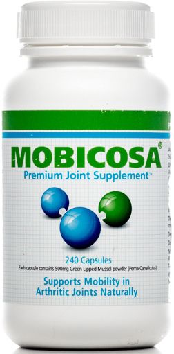 MOBICOSA GREENLIPPED MUSSEL 500MG 240C