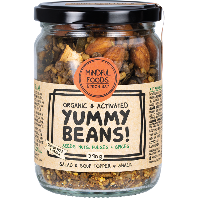 Mindful Foods Yummy Beans Organic & Activated 290g