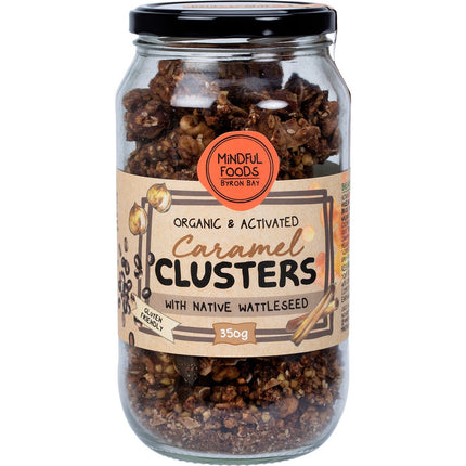 Mindful Foods - Caramel Clusters Native Wattle Seed Organic & Activated