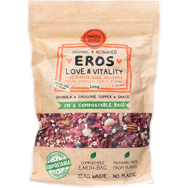 Mindful Foods - Eros Love & Vitality Granola Organic & Activated