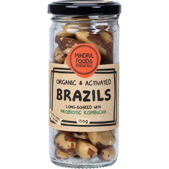 Mindful Foods Organic & Activated Brazil Nuts 150g