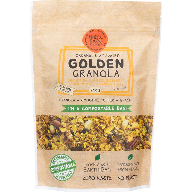 Mindful Foods - Golden Granola Organic & Activated