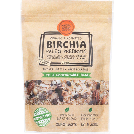 Mindful Foods - Birchia Paleo Prebiotic Granola Organic & Activated