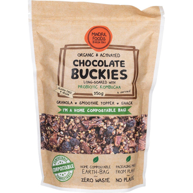 Mindful Foods - Buckies Chocolate - 350g